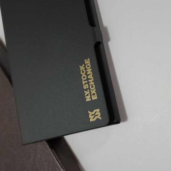 Vintage NY Stock Exchange Business Card Holder - Picture 2 of 6